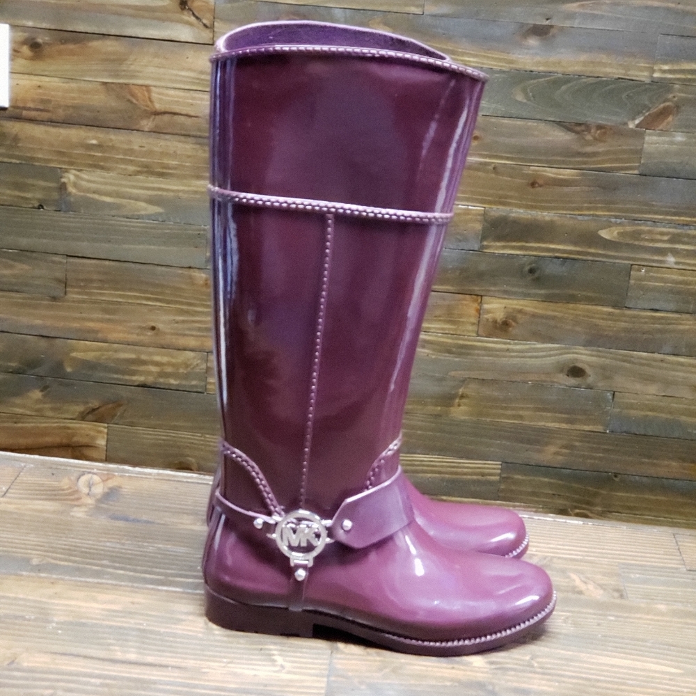 Michael Kors Rain Boots Size 7 - Picture 4 of 8